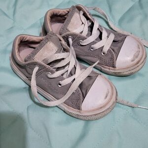 Converse Kids Gray Sneakers